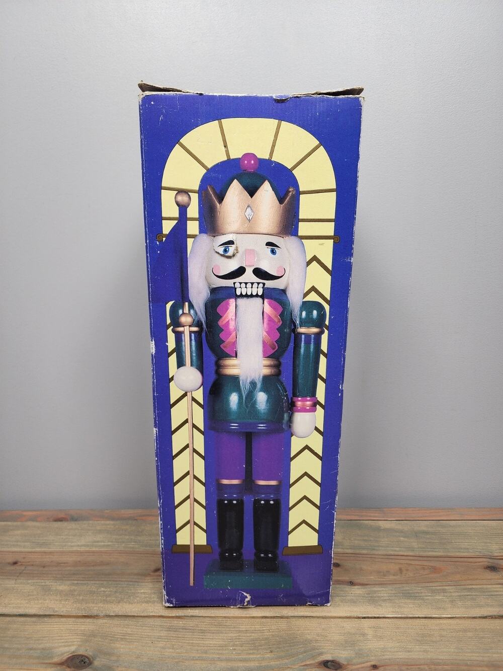 20” Decorative Wooden Nutcracker King Hand Painted